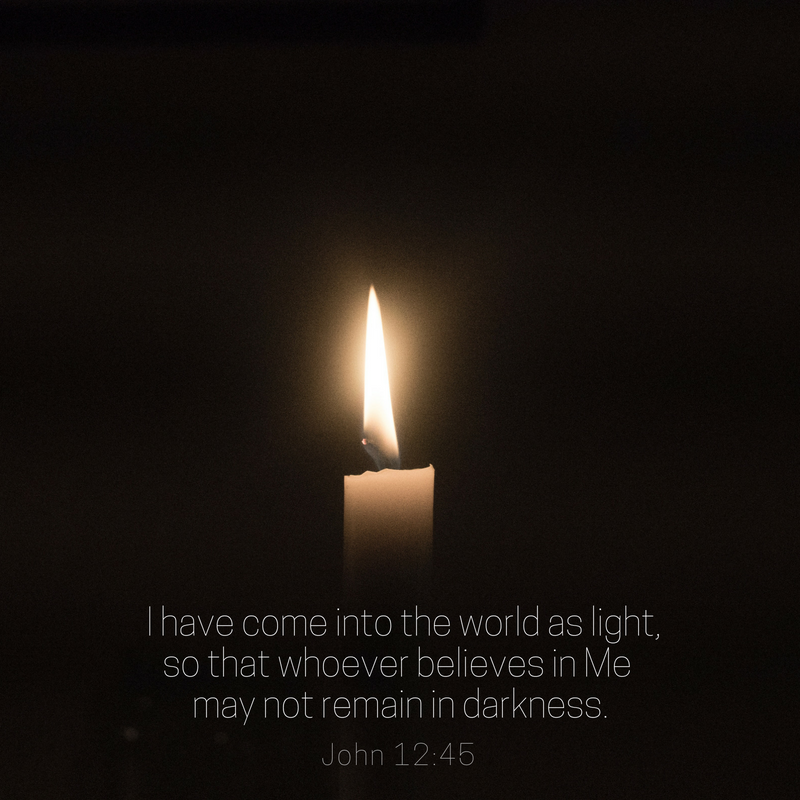 All the Darkness in the cannot Extinguish the Light of a Single Candle | Valley Christian Church